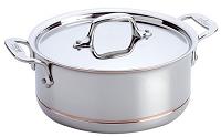 All-Clad 3 QT Copper-Core Casserole with Lid $289.99